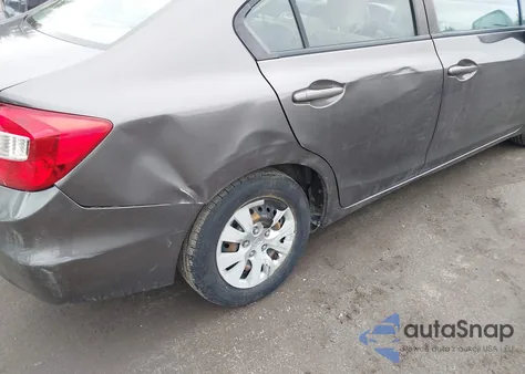 2012 Honda Civic Lx from USA, damaged, VIN 19XFB2F50CE092838
